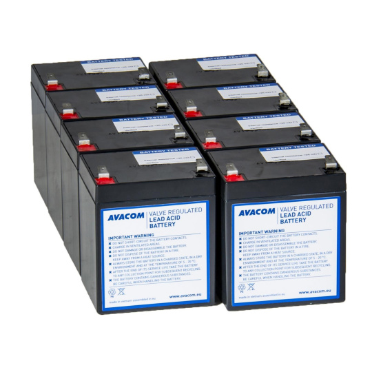 AVACOM Náhradní baterie AVA-RBP08-12050-KIT pro UPS AEG, PowerWalker