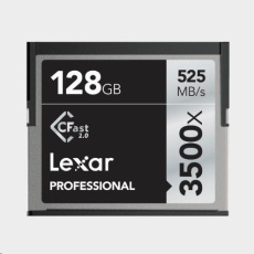 Lexar Pro 3500X Cfast (VPG-130) R525/W445 128GB
