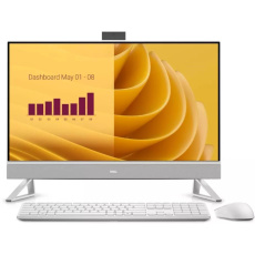 DELL PC AiO 27 All-in-One EC27250 / i5-1334U/16GB/512SSD/FHD/Integrated/90W/WLAN/Kb&Mse/W11 Pro/3Y PS NBD