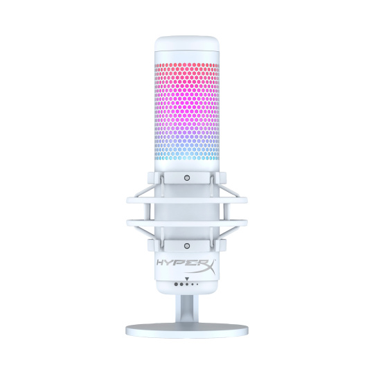 HyperX QuadCast S USB WHT Microphone - Mikrofon