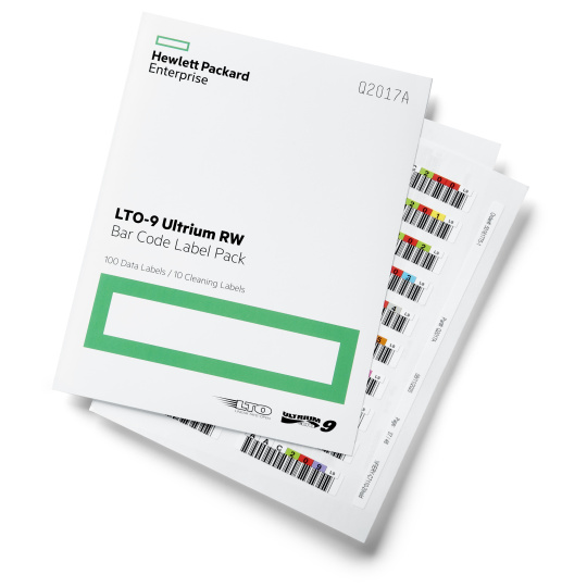 HPE Storage LTO-10 Ultrium RW Bar Code Label Pack