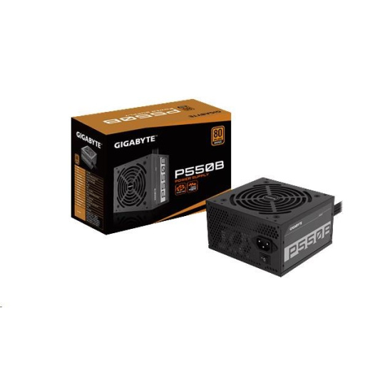 BAZAR - GIGABYTE zdroj P550B, 550W, 80plus bronze, 12 cm fan - Po opravě (Náhradní krabice) BAZAR - GIGABYTE zdroj P550B, 550W, 80plus bronze, 12 cm fan - Po opravě (Náhradní krabice)