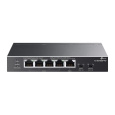 BAZAR - TP-Link switch TL-SG1005P-PD (5xGbE,4xPoE+,1xPoE-in,PoE++,90W, fanless) - Poškozený obal (Komplet)
