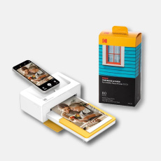 KODAK stolní fototiskárna Dock Plus Retro PD460 žlutá