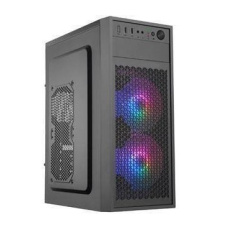 BAZAR - EUROCASE skříň ML N6-530B, Midi Tower, 2x USB 3.0, 2x audio, bez zdroje - Rozbaleno (Komplet)