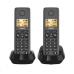 BAZAR - Gigaset Basic 100 Duo Black - Poškozený obal (Komplet)