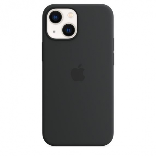 APPLE iPhone 13 mini Silikónové puzdro s MagSafe - Midnight