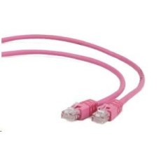 GEMBIRD Patch kábel CAT6 tienený FTP 1m, ružový GEMBIRD Patch kábel CAT6 tienený FTP 1m, ružový