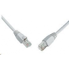 Solarix Patch kábel CAT5E SFTP PVC 15m sivý odolný proti zachytávaniu C5E-315GY-15MB Solarix Patch kábel CAT5E SFTP PVC 15m sivý odolný proti zachytávaniu C5E-315GY-15MB