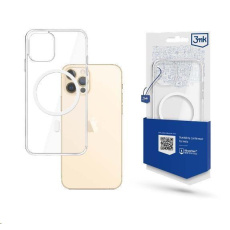 3mk ochranný kryt Magcase pro Apple iPhone 15 Pro, čirá 3mk ochranný kryt Magcase pro Apple iPhone 15 Pro, čirá