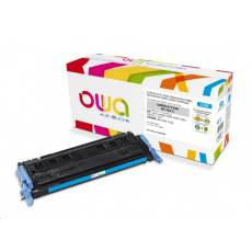 OWA Armor toner pre HP Color Laserjet 1600, 2600, 2605, 2000 strán, Q6001A, modrá/cyan