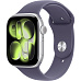 Apple Watch Series 11 GPS 42mm Silver Aluminium Case with Purple Fog Sport Band - M/L