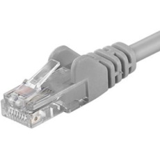 PremiumCord Patch kabel UTP RJ45-RJ45 CAT6 5m šedá PremiumCord Patch kabel UTP RJ45-RJ45 CAT6 5m šedá