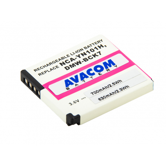 AVACOM baterie pro Panasonic DMW-BCK7 Li-Ion 3.6V 700mAh 2.5Wh