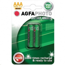 AgfaPhoto přednabitá baterie AAA, 950mAh, 2ks