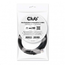 Kábel Club3D Mini DisplayPort na DisplayPort 1.2 4K60Hz UHD obojsmerný, (M/M), 2 m Kábel Club3D Mini DisplayPort na DisplayPort 1.2 4K60Hz UHD obojsmerný, (M/M), 2 m