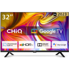 CHiQ L32H7G TV 32", HD, smart, Google TV, dbx-tv, Dolby Audio, Frameless CHiQ L32H7G TV 32", HD, smart, Google TV, dbx-tv, Dolby Audio, Frameless