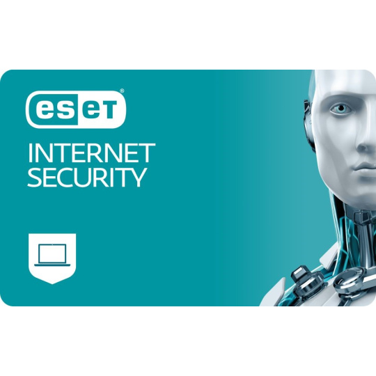 ESET Internet Security pre 4 zariadenia, predĺženie licencie na 1 rok