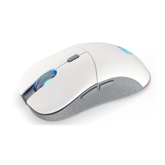 ENDORFY Herní myš GEM Plus Wireless Onyx White, Bezdrátová, ARGB, bílá