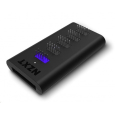 Rozbočovač USB NZXT AC-IUSBH-M3, interný, 4xUSB 2.0 výstup, 1xUSB 2.0 vstup, 1xSATA, utesnené magnetické telo, čierna farba Rozbočovač USB NZXT AC-IUSBH-M3, interný, 4xUSB 2.0 výstup, 1xUSB 2.0 vstup, 1xSATA, utesnené magnetické telo, čierna farba