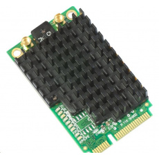 MikroTik R11e-5HacD, karta mini-PCIe, 802.11a/n/ac, MMCX MikroTik R11e-5HacD, karta mini-PCIe, 802.11a/n/ac, MMCX