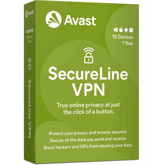 _Prodloužení Avast SecureLine VPN Multi-device 10PC na 12 mesiacov