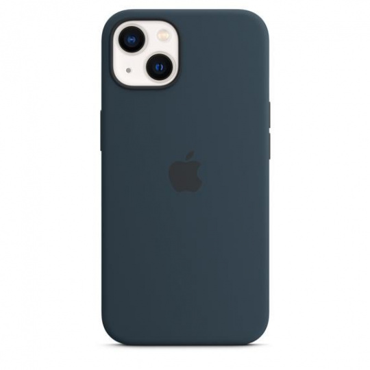 APPLE iPhone 13 Silikónové puzdro s MagSafe - Abyss Blue