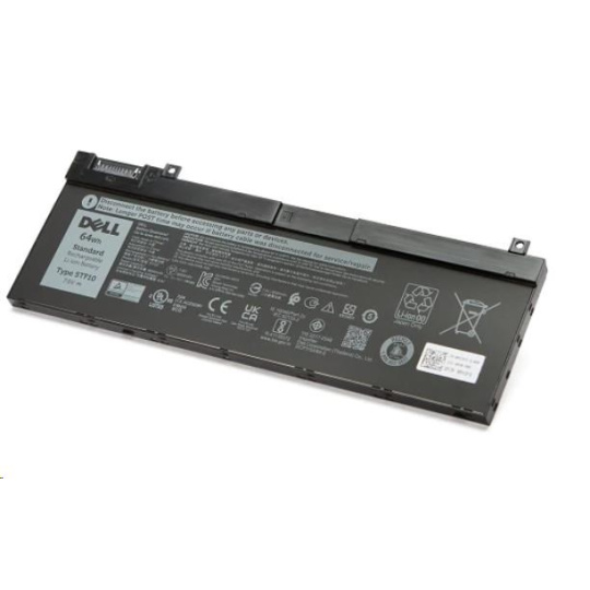 Dell 4-cell 64 Wh Lithium Ion Replacement Battery for Select Laptops (Precision 7500,7700)