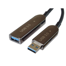 PREMIUMCORD Kabel USB3.0 + 2.0 prodlužovací optický AOC kabel A/Male - A/Female 30m