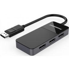 Adaptér PREMIUMCORD MST DisplayPort 1.4 až 3x monitory DisplayPort 8K@60Hz, rozšírené + zrkadlenie + duplicitné režimy Adaptér PREMIUMCORD MST DisplayPort 1.4 až 3x monitory DisplayPort 8K@60Hz, rozšírené + zrkadlenie + duplicitné režimy