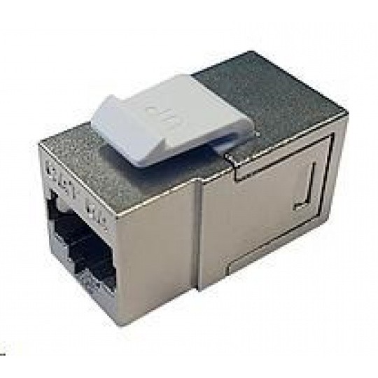 Solarix CAT6A STP 8p8c RJ45/RJ45 panelový konektor KRJ45/6AS-SH