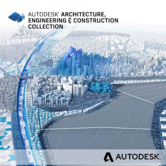 Autodesk Architecture, Engineering & Construction Collection 2024, 1 komerční uživatel, pronájem na 1 rok