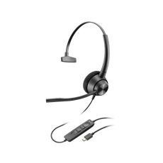 Poly EncorePro 310 USB-C monaurální náhlavní souprava TAA Poly EncorePro 310 USB-C monaurální náhlavní souprava TAA