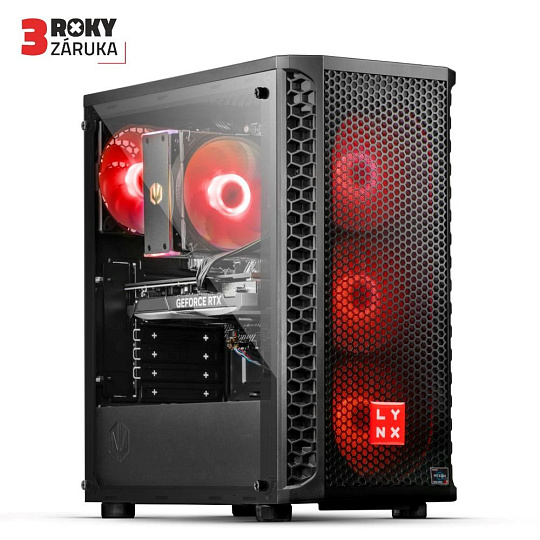 BAZAR - oLYNX Challenger Ryzen 7 5700X 32GB 1T SSD NVMe RTX 4070 12G W11 Home - opravený