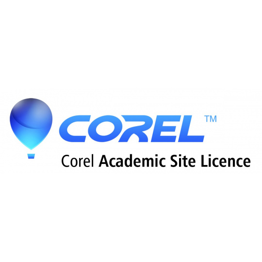 Licencia Corel Academic Site Level 3 na jeden rok