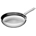 WMF Profi nerezová pánev mělká 24 cm Cromargan nerezová ocel 18/10, dno TransTherm, vhodné pro indukci, ergonomická