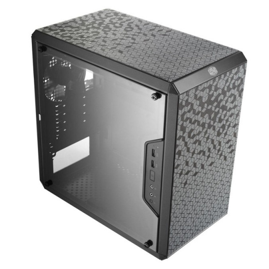 Skriňa Cooler Master MasterBox Q300L, micro-ATX, mini-ITX, Mini Tower, USB 3.0, čierna, bez napájania