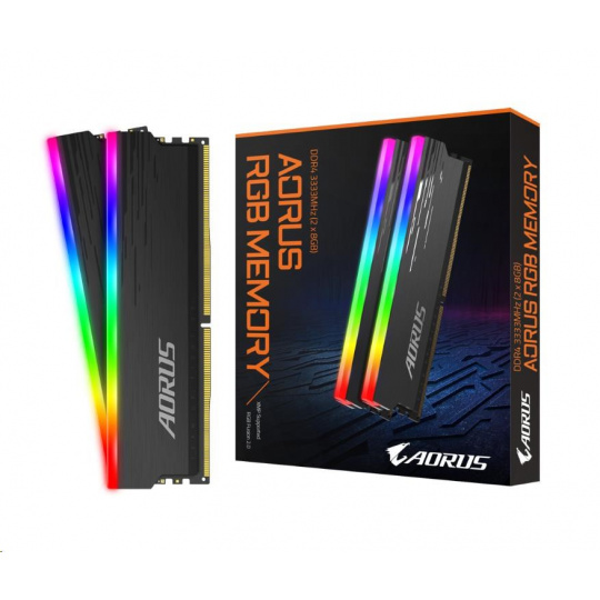 GIGABYTE AORUS RGB MEMORY DDR4 16GB 3333MHz DIMM (2x8GB kit)