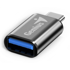 GENIUS ACC-C2A redukce z USB-C na USB-A, kovově šedá GENIUS ACC-C2A redukce z USB-C na USB-A, kovově šedá