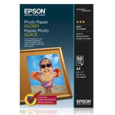EPSON Papier A4 - fotografický papier lesklý A4 50 listov EPSON Papier A4 - fotografický papier lesklý A4 50 listov
