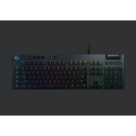 Logitech Keyboard G815, Mechanical Gaming, Lightsync RGB, Tacticle, UK