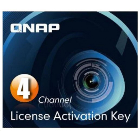 Balík licencií na kamery QNAP - 4 kamery