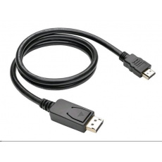 C-TECH DisplayPort/HDMI kábel, 3 m, čierny C-TECH DisplayPort/HDMI kábel, 3 m, čierny