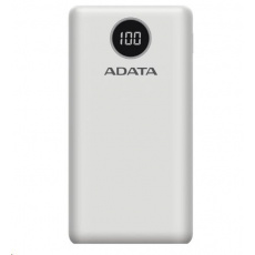 ADATA PowerBank P20000QCD - externá batéria pre mobilný telefón/tablet 20000mAh, 2,1A, biela (74Wh) ADATA PowerBank P20000QCD - externá batéria pre mobilný telefón/tablet 20000mAh, 2,1A, biela (74Wh)