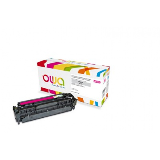 OWA Armor toner pre HP Color Laserjet Pro M476, 2700 strán, CF383A, červená/purpurová