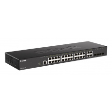 D-Link DGS-2000-28 Spravovaný prepínač, 24x GbE, 4x RJ45/SFP, bez ventilátora D-Link DGS-2000-28 Spravovaný prepínač, 24x GbE, 4x RJ45/SFP, bez ventilátora