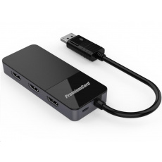 Adaptér PREMIUMCORD MST DisplayPort 1.4 až 3x HDMI2.0 monitorov 4K@60Hz, rozšírené + zrkadlo + duplicitné režimy Adaptér PREMIUMCORD MST DisplayPort 1.4 až 3x HDMI2.0 monitorov 4K@60Hz, rozšírené + zrkadlo + duplicitné režimy