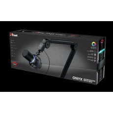 TRUST mikrofón GXT 255+ ONYX MICROPHONE & ARM TRUST mikrofón GXT 255+ ONYX MICROPHONE & ARM