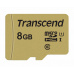 Karta TRANSCEND MicroSDHC 8GB 500S, UHS-I U1 + adaptér