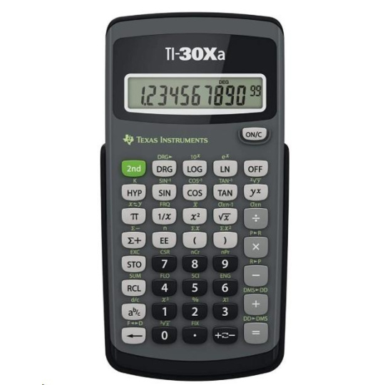 TEXAS Instrument kalkulačka - TI-30XA Vědecký kalkulátor TEXAS Instrument kalkulačka - TI-30XA Vědecký kalkulátor